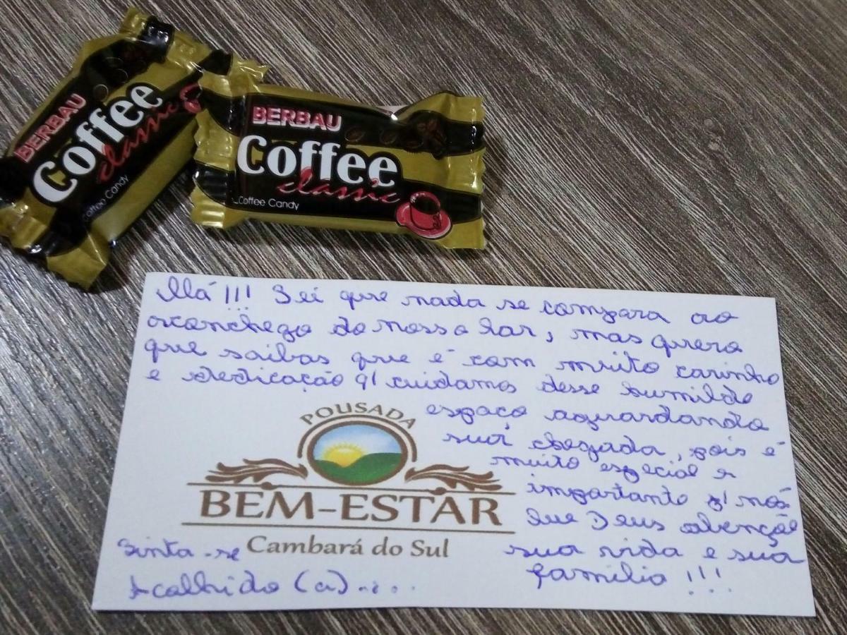 Pousada Bem Estar Камбара Экстерьер фото